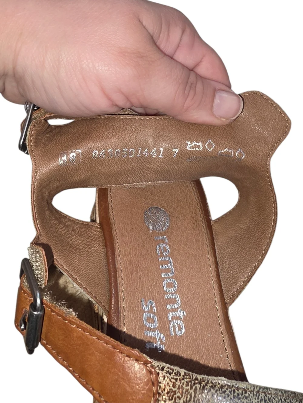 Remonte Women's Ankle Strap Wedge Sandal - Picture 6 of 8